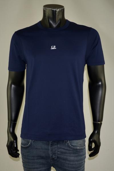T-shirt Twisted Chest Medieval Blue