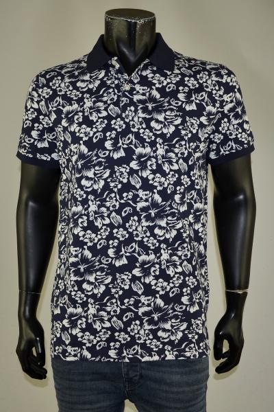 Polo Floral Print Evening Blue